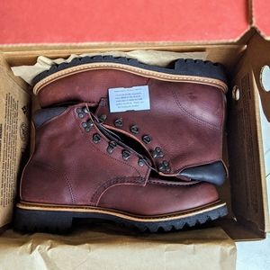 Brand New Red Wing Sawmill Boots in Briar